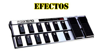Efectos para instrumentos